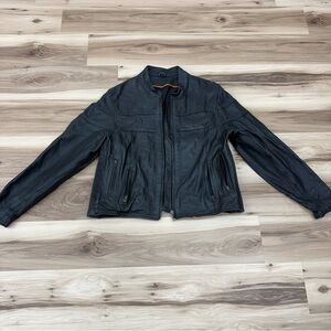 Genuine Leather Women's Black Leather Jacket